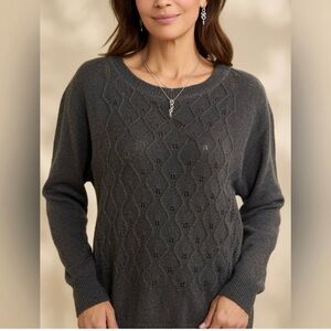 Loft Outlet Gray Sweater Sz Xl